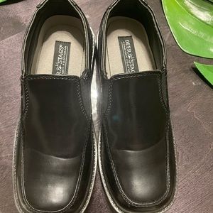 Size 2 little boy leather shoes